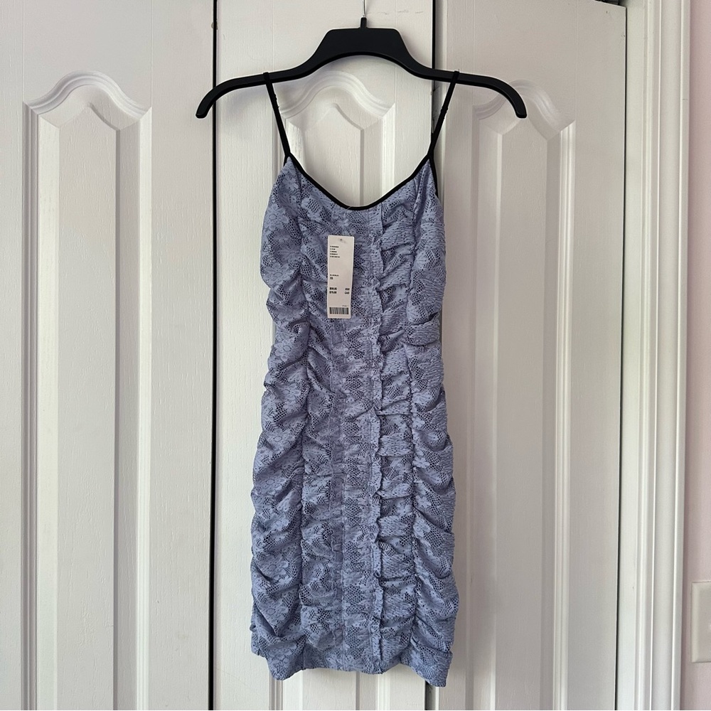 NWT Urban Outfitters Blue Mini Dress